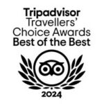 Badge recognizing Little Arches as Tripadvisor Travelers’ Choice 2024 Best of the Best. Reviews place hotel in the top 1% worldwide.